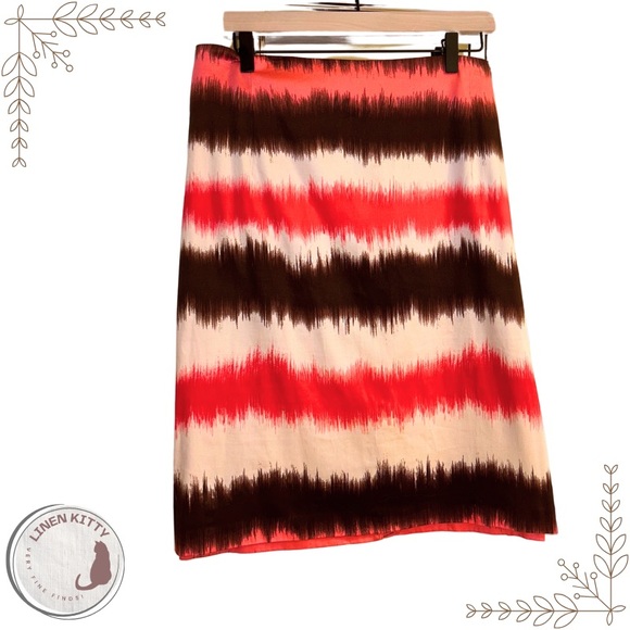 Atelier Dresses & Skirts - Atlier Woman Cotton Blend Striped Pencil Skirt: 20W